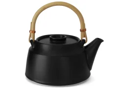 ORYOKI Teeservice T.Kato, schwarz, 6-teilig