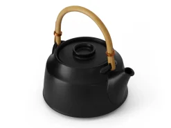 ORYOKI Teeservice T.Kato, schwarz, 6-teilig