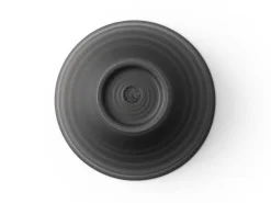 ORYOKI Teetasse Yakisime Kuro yunomi