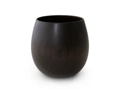 ORYOKI Trinkbecher Sakura Yunomi Tamago, schwarz