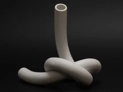 ORYOKI Vase Porzellan MUSUBU L, weiß