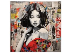 ORYOKI Wandbild Nihon no Pop Art #1, farbig 1:1