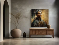 ORYOKI Wandbild Satori #1, farbig 1:1
