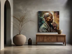 ORYOKI Wandbild Satori #3, farbig 1:1